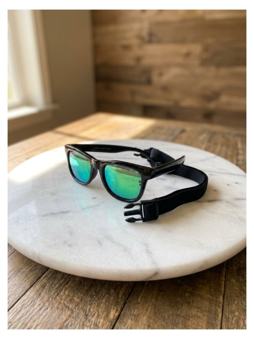 Polarized Soft Bendable Baby Sunglasses Adjustable Strap 0-24M